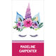 Decorated Unicorn Luggage Tags Image 3 of 3